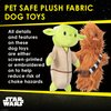 Star Wars for Pets 2piece Multipack Dog Toys, YODA and Chewbacca Bobo Style Dog Toys | Star Wars Plush Toys Fabric Plush Dog Toy, Squeaky Star Wars Plush Toys for All Dogs