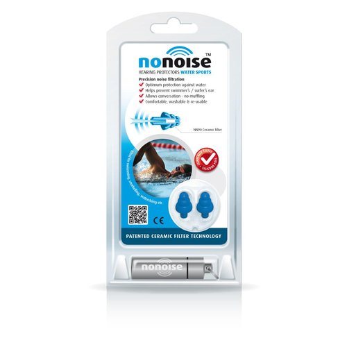 Nonoise Swim & Watersports - New Generation Ear Plugs - Ceramic Filter
