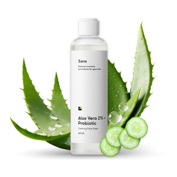 Sane Hydrating Face Toner with Calming Effect - 8.45 fl oz, Hydrating Toner to Revitalize and Deeply Moisturize Facial Skin, Toner for Face with Powerful Toning Effect