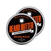 Wild Willies Beard Butter Leave-In Conditioner - Organic Beard Balm for Fast Beard Growth, Beard Softener - Beard Cream to Remove Itch & Dandruff, Restores Moisture - Bourbon Cedar, 2 Oz (Pack of 2)