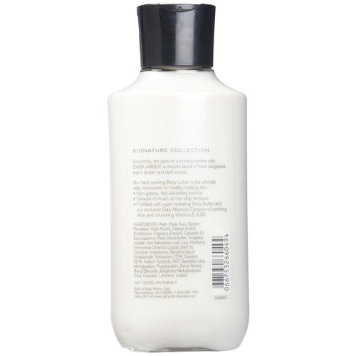 Bath Body Works Dark Amber 8.0 oz Body Lotion