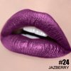 FOCALLURE Ultra Matte Liquid Lipstick,Longwear Rich Lip Colors,Easy to Create a Sexy Lips with High-grade Formula,Long Lasting Waterproof Lipstick Make Up,JAZBERRY