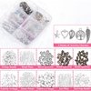cridoz Jewelry Making Supplies, Jewelry Making Tools Kit with Jewelry Pliers, Beading Wire, Jewelry Beads and Charms Findings for Jewelry Necklace Earring Bracelet Making Repair