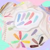obeoby 120 Pcs 40 Colors Metal Snap Hair Clips, 2 Inch Hair Barrettes Hair Accessories for Women Girls