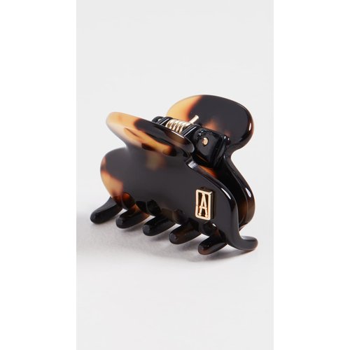 Alexandre de Paris Women's Small Jaw Clip, Tokyo Tortoise, Tan, Print, One Size