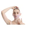 New Beauty Facial Shaping Sleeping Mask, reusable V-shaped Facial Shaping Mask, V-shaped face and chin mask, V-line Lifting Mask, Double chin Shrink (Purple)