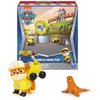 Paw Patrol, Big Truck Pups Rubble Action Figure with Clip-on Rescue Drone, Command Center Pod and Animal Friend Kids Toys Ages 3 and up