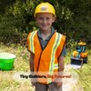 Funny Party Hats Construction Worker Costume Kids - Construction Dress Up - Construction Hat and Kids Construction Vest