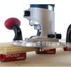 Milescraft 1225 Compact Sub Base - Universal Router Guide Sub Base for Compact Routers - Compatible with Porter Cable Style Routers, As Shown in Picture