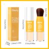 Mineral Sunscreen Setting Powder, Translucent Oil Natural Matte Concealer Brush Powder,Lasting Breathable Lightweight Powder for Face&Hair,All Skinp (Medium#2)