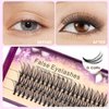 Dedila 8-20MM to Choose Professional Makeup Individual Cluster Eye Lashes 20 Root 0.07C Curl Grafting Mink Fake False Eyelashes Extension Beauty Tools (15mm)