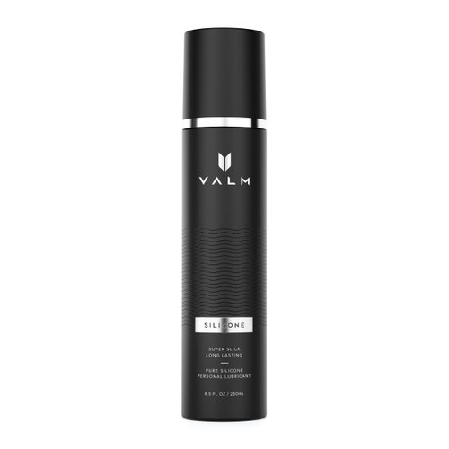 Valm Silicone Lube, Long Lasting, Silicone-Based Personal Lubricant for Men, Women, & Couples, 8.5 Fl Oz
