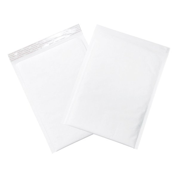 Aviditi White Bubble Mailers, #2, 8 1/2" x 12", Self-Seal, Padded Envelopes for Packing, Mailing and Shipping, Case of 25