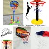 Small Net Replacement for 12 Loops Mini Basketball Hoop, 8"-10.25" Rims, All Weather Anti Whip