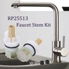 RP25513 Faucet Stem Replacement Kit for Compatible with Delta Faucet, with RP4993 Seat and Spring (2 Pack)