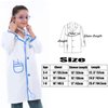 Lrrtwer Doctor Costume for Kids Girls Doctor Lab Coat Outfits Costume with Working Stethosco (blue, 7-8 Y)