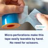 Medvance Soft Silicone Tape with Perforation for Easy Cut Size - 1" Width (3 Pack, 5 Yards)