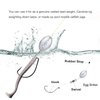 Egg Fishing Sinkers Weights Assortment Lead Oval Shape Bass Casting Worm Weights Tackle for Saltwater Freshwater Fishing