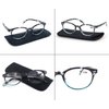 OLOMEE Reading Glasses Women Men Readers 2.5 Small Round Eyeglasses for Reading with Comfortable Spring Hinge Lightweight 3 Pack