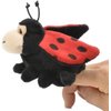 Unipak 1155LAD Ladybug Plush Finger Puppet, 5-inch Length