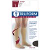 Truform 30-40 mmHg Compression Stockings for Men and Women, Knee High Length, Open Toe, Black, Medium