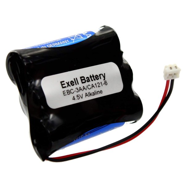 Exell Battery 4.5V Door Lock Battery Compatible with VingCard Type 3 LCU Classic Mag