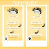 Natural Lash Clusters 10-22mm Lash Extension Wispy Lash Clusters Manga lashes C Curl Long Individual Lashes Clusters Super Soft DIY Eyelash Extension by FOINEMYED