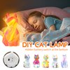 LBOLYUMEG Paint Your Own Cat Lamp Kit, Art Supplies Arts and Crafts for Kids Ages 8-12,Crafts for Girls 8-12,Night Light Kids Crafts Ages 4-8, Birthday Easter Gift for Girls Boys Age 3 4 5 6 7 8+(Cat)