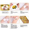 300PCS Construction Zone Party Favors Tattoos Temporary - Kids Construction Birthday Party Supplies Decorations Goodie Bags Stuffers Tractor Truck Body Stickers
