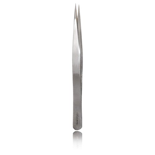Alluring Silver Tweezers for Eyelash Extension for Volume Lashes Straight