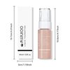MSRUIOO Liquid Foundation, Matte Finish, Weightless Full Coverage, Oil-Free, Non-Comedogenic, 1.52 fl oz (M007, 1pc)