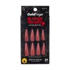 KISS GoldFinger Bloody Queen Limited Edition Press-On Nails, X-Long (GC01X)