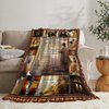Jesus Christ Blanket Christian Religious Faith Blanket Bible Verse Healing Inspirational Prayer Catholic Gifts for Women Men Scripture Spiritual Fleece Throw Blanket Home Decor for Bed Couch 40"x50"