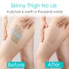 Thigh Lift Tape Transparent lifting Adhesive Bandage Patch for Leg Body Sagging Skin Fat Cellulite Invisible Anti Chafing Ultra-Thin Inner Paste Waterproof Pad Disposable 4"x4.7" (Pack of 50)