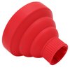 Portable Hair Dryer Diffuser, Universal Hair Dryer Diffuser Portable Travel Folding Hair Blow Dryer Diffuser Attachment for Hair Dryer with Diameter of 1.6 in to 2in (Red)