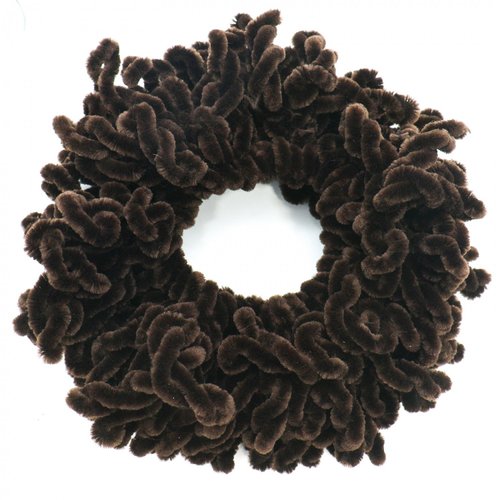 OrangeTag 2Pack Volumising Scrunchie Big Hair Tie Ring Hijab Volumizer Khaleeji Headwear,Dark Coffer & Black