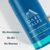 Oars + Alps Aluminum Free Deodorant for Men and Women, Dermatologist Tested, Travel Size, Deep Sea Glacier, 1 Pack, 2.6 Oz