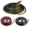 jxzdle Fake Snake,3pcs Halloween Decorations Rubber Snakes to Keep Birds Away Realistic Rubber Fake Snake Toy 48 Inch for Garden Props to Scare Birds Theater Props, Party Favors for Kids