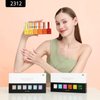 CANNI 6Pcs 9ml Yellow Gel Nail Polish Set- Orangr Red Yellow Gel Polish Kit DIY at Home Salon Christmas New Year's Gifts for Girls