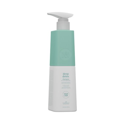 Nishlady Deep Detox Clarifying Shampoo for Normal to Greasy Hair, 503 ml | Green Tea & Avocada Extracts (Shampoo 947 ml)