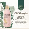 Cocomagic 10-in-1 Leave-in Hair Treatment with Coconut Oil | Hydrate, Detangle, Prevent Frizz | Smooths, Creates Silkiness | Gentle for All Hair Types | Paraben Free, Cruelty Free, Made in USA (8 oz)