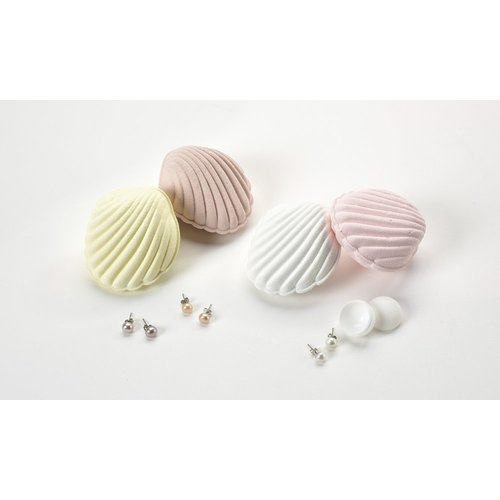 Secret Jewels Set of 4 Seashells Fizzing Bath Bombs in Gift Box