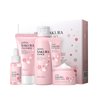 Skin Care Set - Women Gift Sets - Sakura Skin Care Sets & Kits - Gift Set with Cleanser,Toner,Serum,Eye Cream,essence Serum - Beauty Products For Women (SetC)