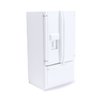 Miniature Dollhouse Fridge 1:12 Furniture Decoration Accessories Mini Refrigerator Kitchen Living Room Scene Model Ornaments (White)