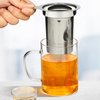 PARACITY Tea Infuser for Loose Leaf Tea, Loose Leaf Tea Infuser with Handles, Tea Strainer Extra Fine 18/8 Stainless Steel, Tea Strainer for Teapots, Mugs, Cups to Steep Loose Leaf Tea（2 Pack)