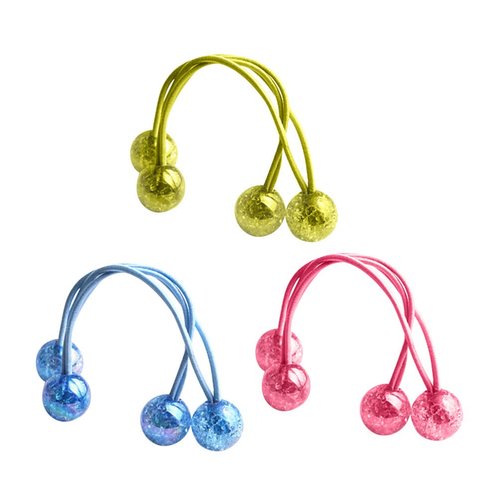 3 Pairs Hair Ties Hair Rubber Bands Hair Accessories Elastic Hair Bands