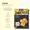 AZURE 24K Gold Firming Face Mask- Anti Aging, Hydrating, Toning & Firming Facial Mask - Helps Reduce Wrinkles & Fine Lines - With Hyaluronic Acid & Collagen - Skin Care Made in Korea - 5 Pack