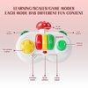 FANELEQU Mushroom Game Controller Early Learning Education Toy, Baby Musical Toys with Sounds & Lights, Toddler Montessori Sensory Learning Toys, Infant Gift for Boys Girls