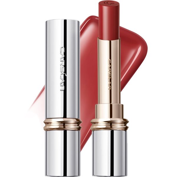 CARSLAN Flood Kissed Lipstick, Hydrating Lip Color Makeup, Natural Lip Gloss Finish with Hyaluronic Acid Formula, Shiny, Smooth, W05