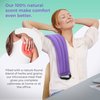 Microwavable Heating Pads for Lower Back, Neck, and Shoulder Pain Relief - Moist Microwave Heating Pad for Muscles and Joints - Microwave Hot Pack Heat Pad for Cramps - 1 Heat Pack Purple